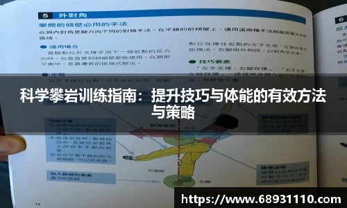 科学攀岩训练指南：提升技巧与体能的有效方法与策略
